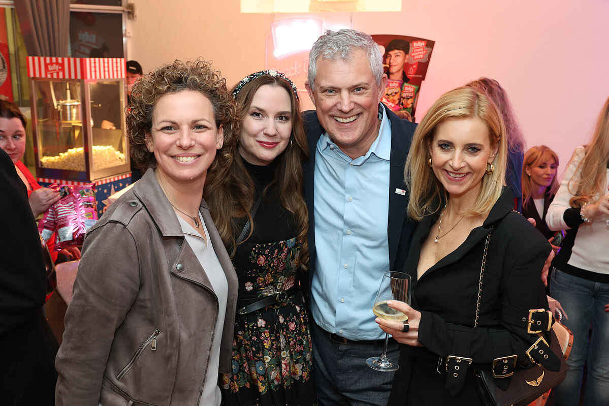 Petra Trimmel (Kellys), Niki Osl (Designerin), Markus Marek (GF Kellys), Alexandra Rappelsberger