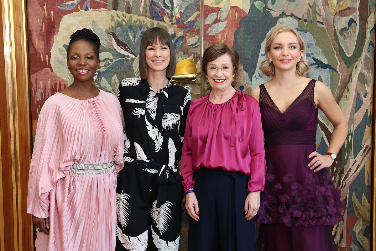 Rachelle Jeanty, Christine Stürmer, Doris Schmidauer und Lidia Baich