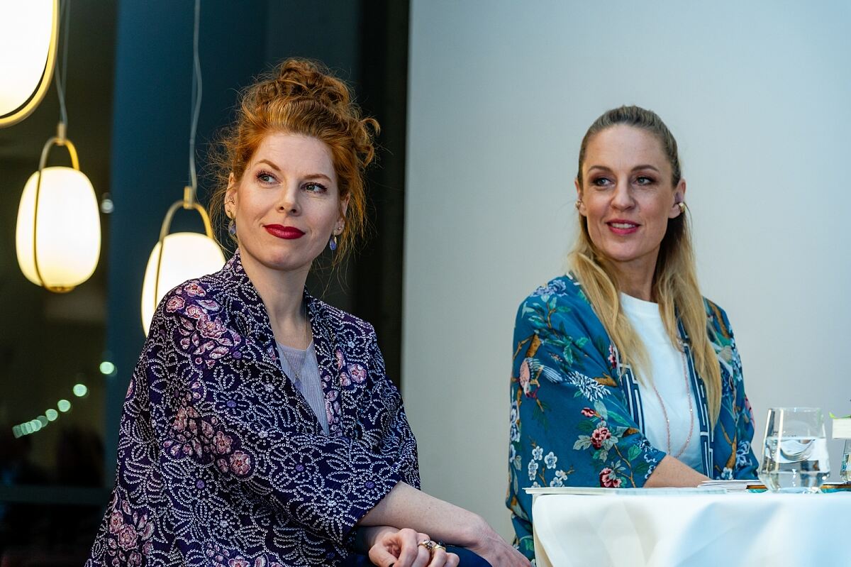 Teresa Vogl und Lilian Klebow