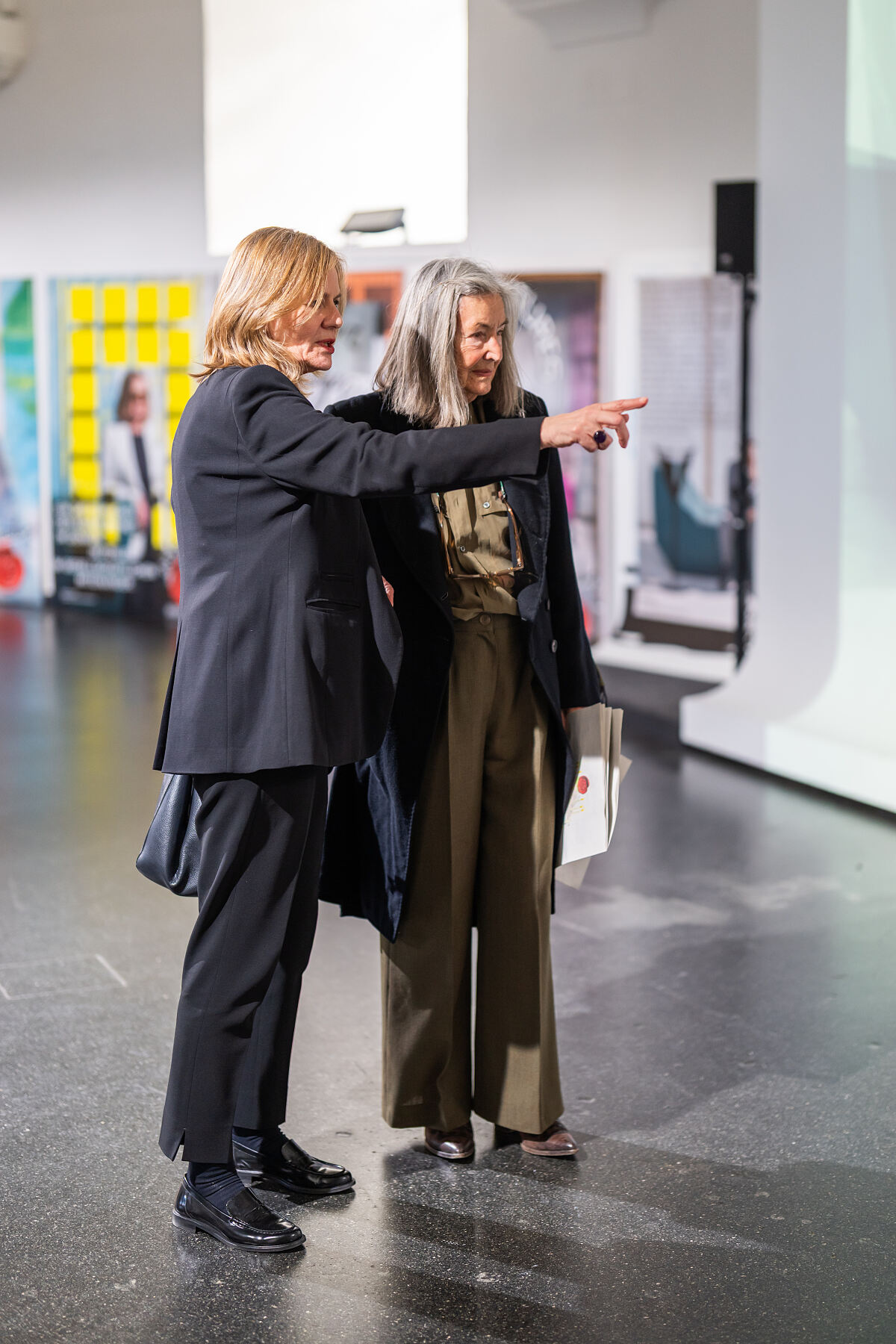 Bettina Leidl und Elfie Semotan