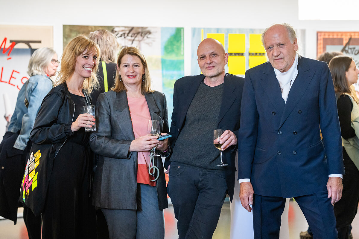 Birgit Ecker, Eva Engelberger, Bela Borsodi, Beda Achermann