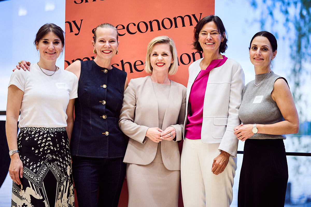 Maresa Hoffmann, Lara Goronschowski, Dr. Irene Bader, Mag.a Silvia Angelo, Jennifer Bitsche