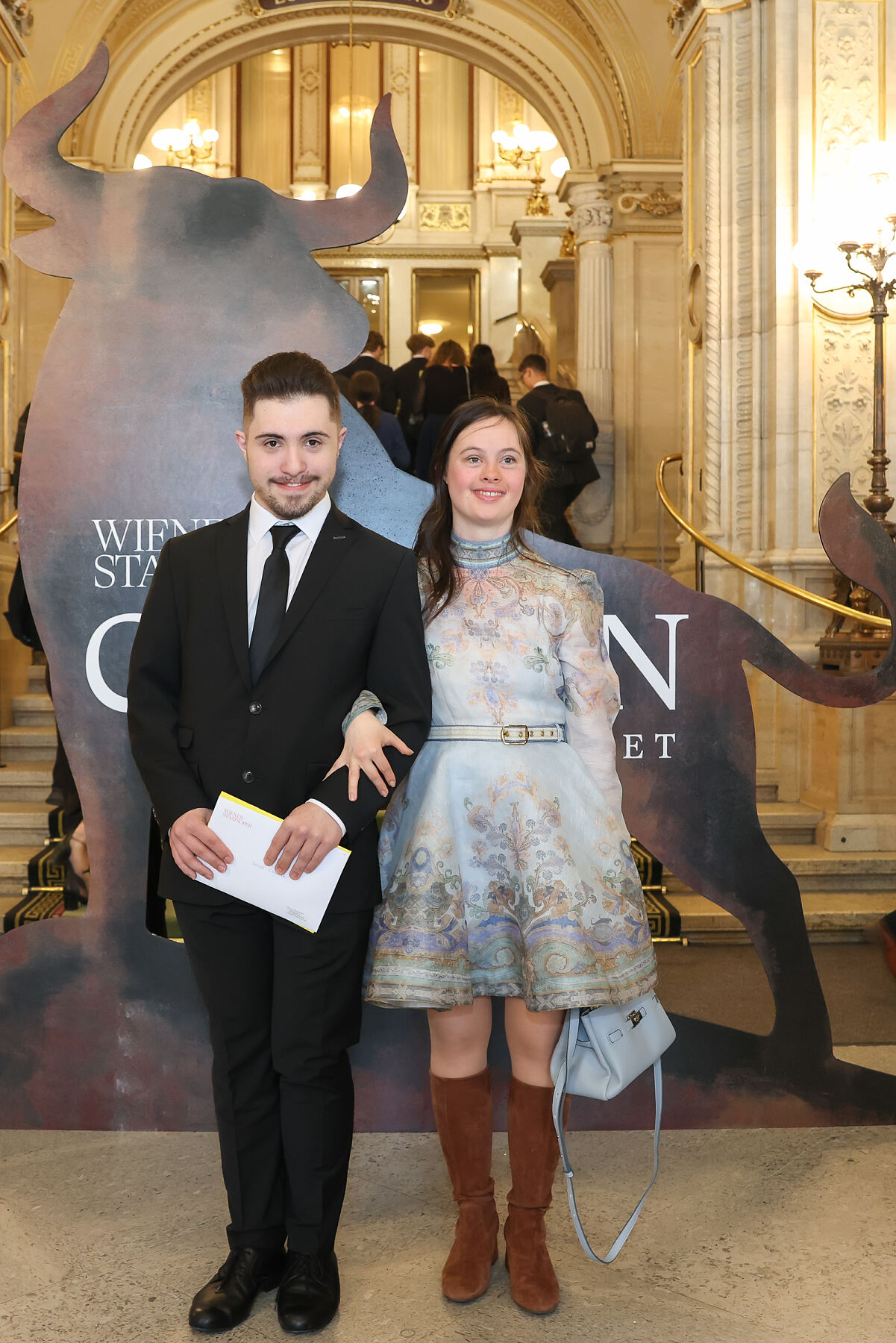 Tobias Cinibulk und Rosalie Marie Hurtig, Opernball Debutantenpaar 2026