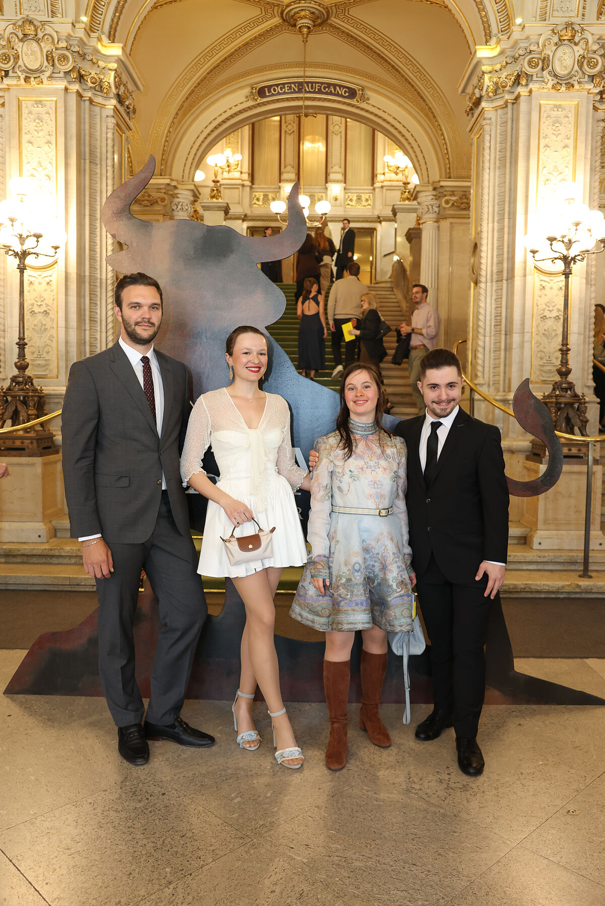 Patric Stanschitz und Marie-Sophie Bachmayer, Holly Hurtig und Tobias Cinibulk (alle unter 27)