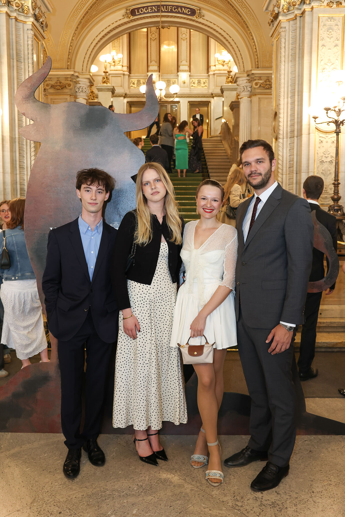 Nicolas Dudek, Laeticia Kraus, Marie-Sophie Bachmayer und Patric Stanschitz