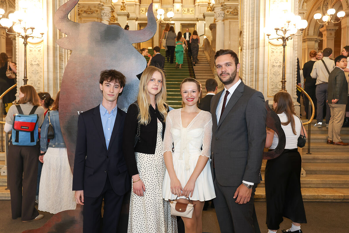 Nicolas Dudek, Laeticia Kraus, Marie-Sophie Bachmayer und Patric Stanschitz