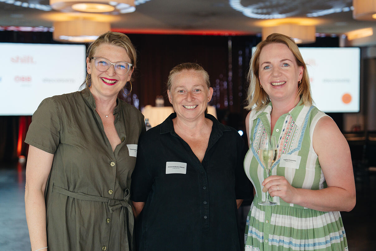 Martina Zupanc Oberdorfer, Christa Kloibhofer-Krampl, Angelika Pretterhofer