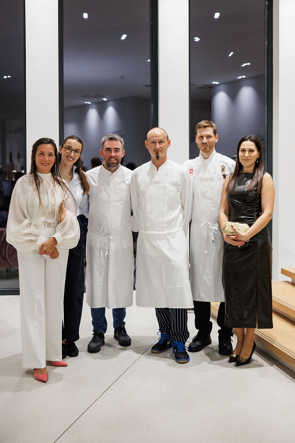 Elke Müller, Hanna Matyja, François-Xavier Simon mit Frau, Max Posch, Johannes Nuding, Lilit Nuding