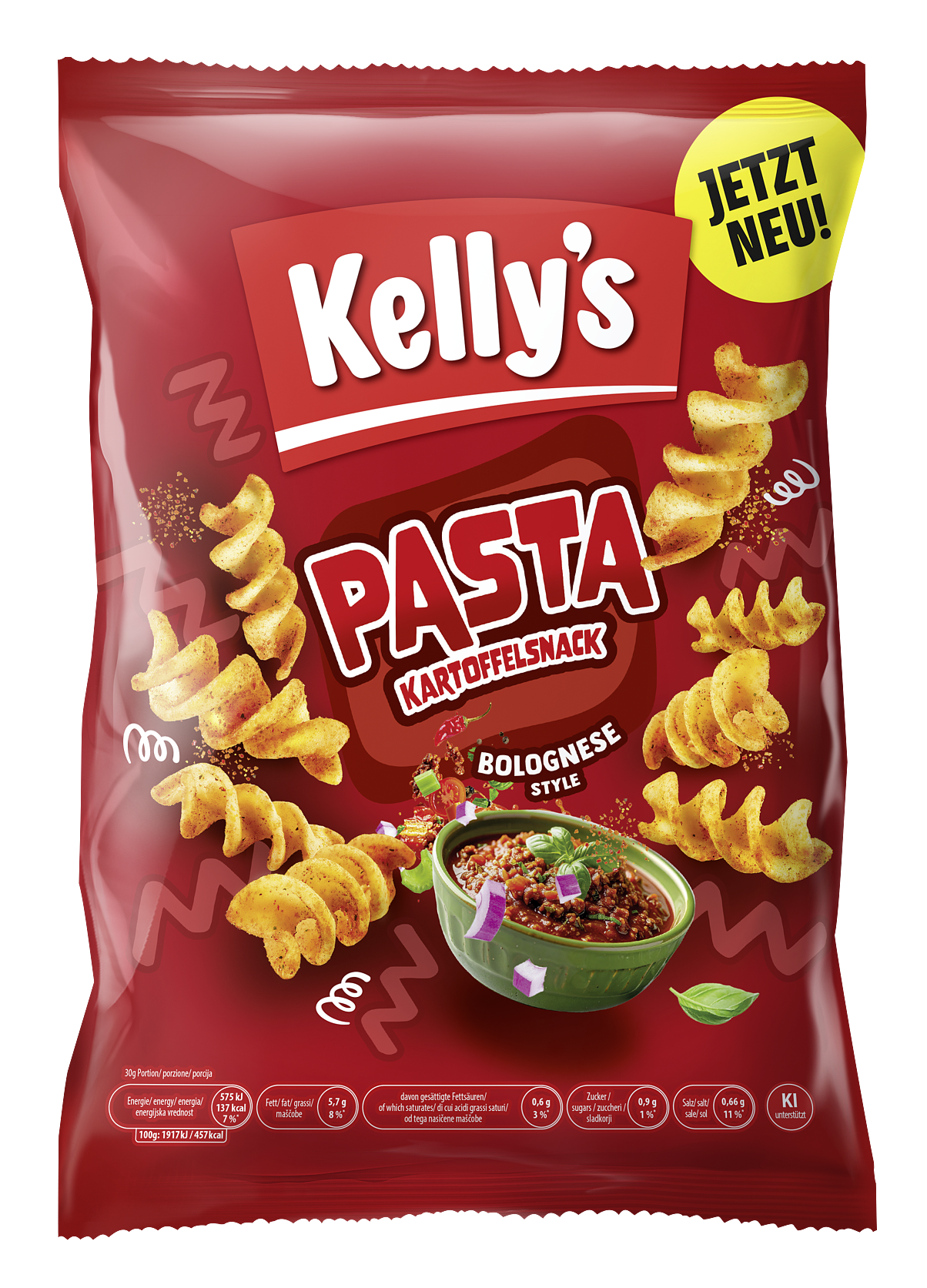 Pasta Kartoffelsnack