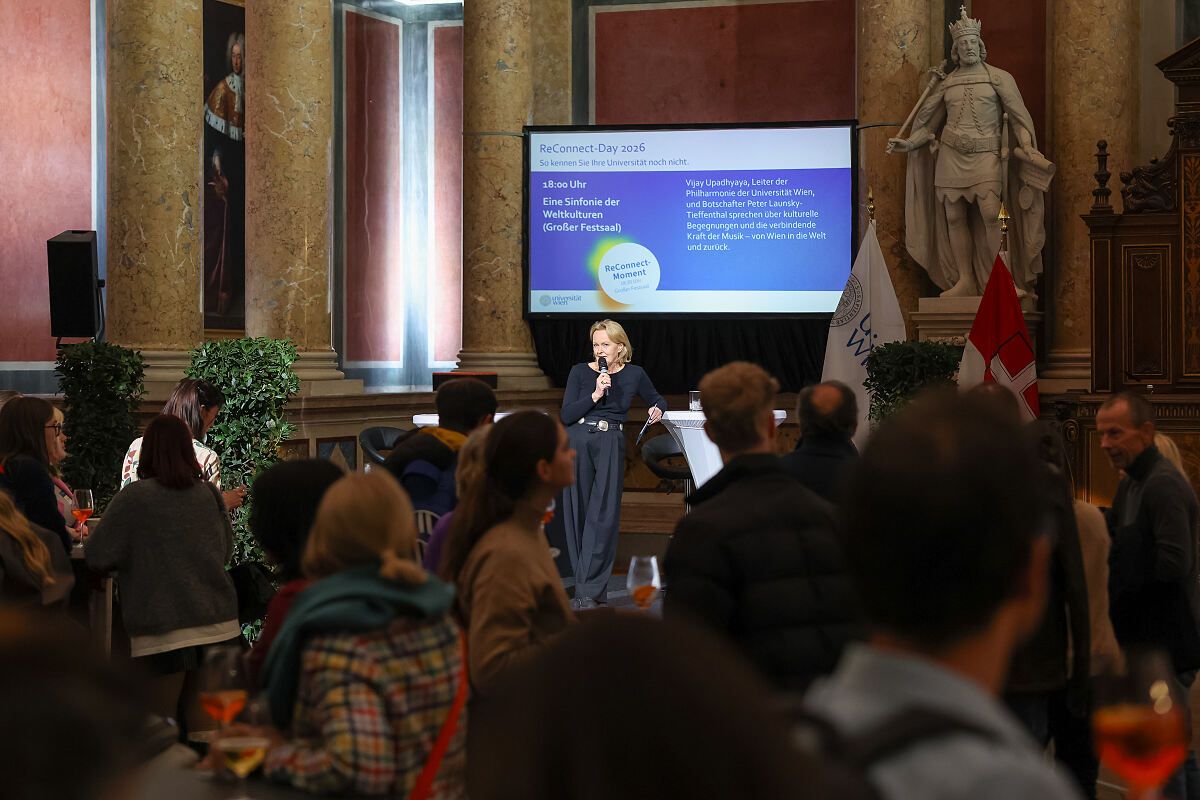 Hannelore Veit, Alumi Präsidentin und Moderatorin des ReConnect Day 
