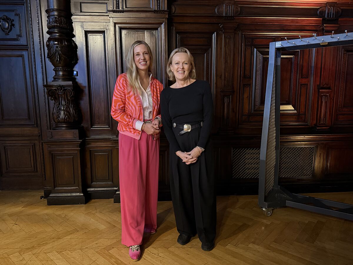 Susanne Höggerl und Hannelore Veit