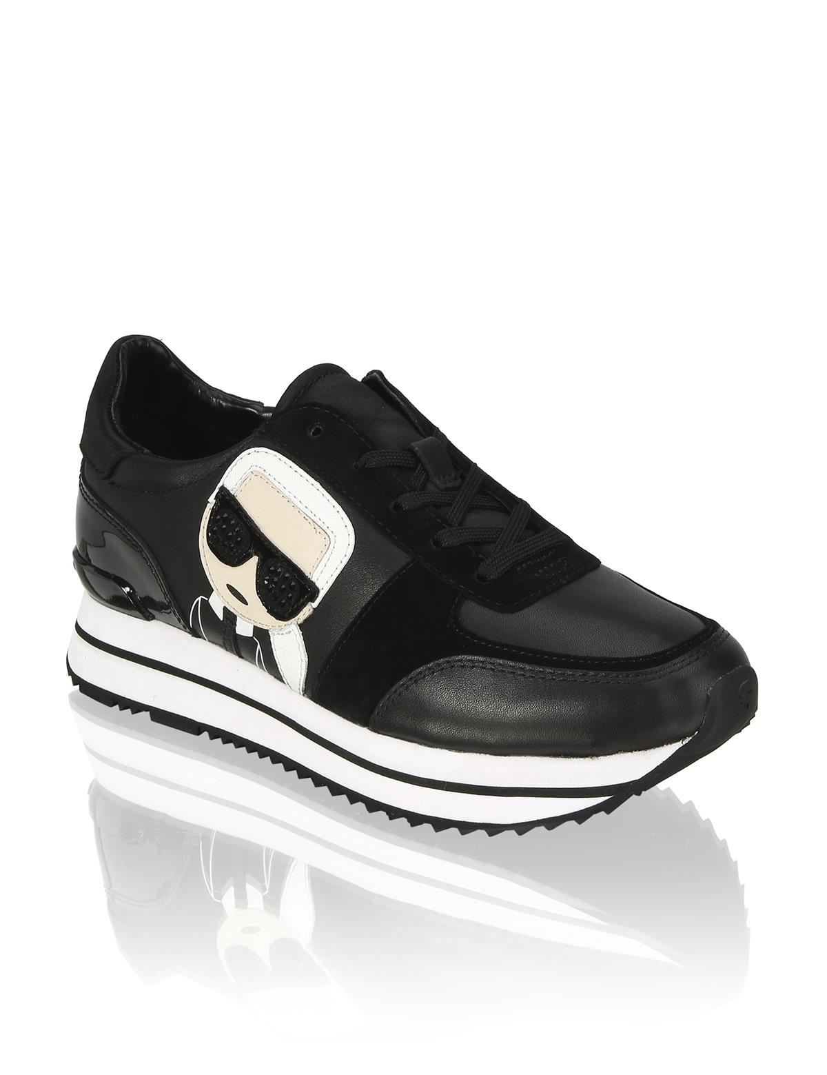 HUMANIC 41 Karl Lagerfeld Glattleder Sneaker EUR 185 1241111970