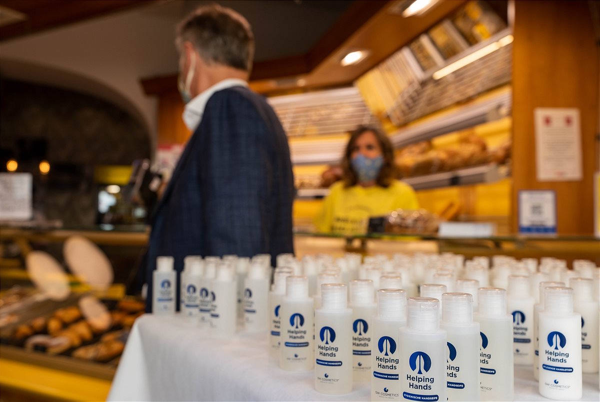 Helping Hands in der Bäckerei