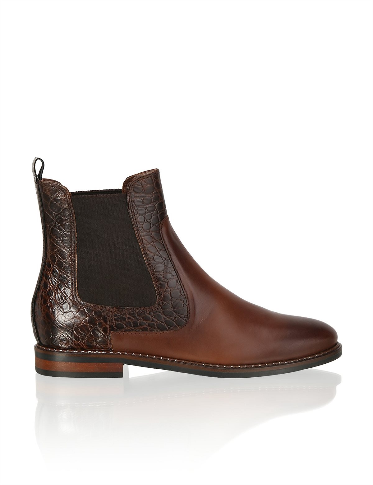 HUMANIC 36 Pat Calvin Glattleder-Chelsea Boots EUR 99,95 1623616872