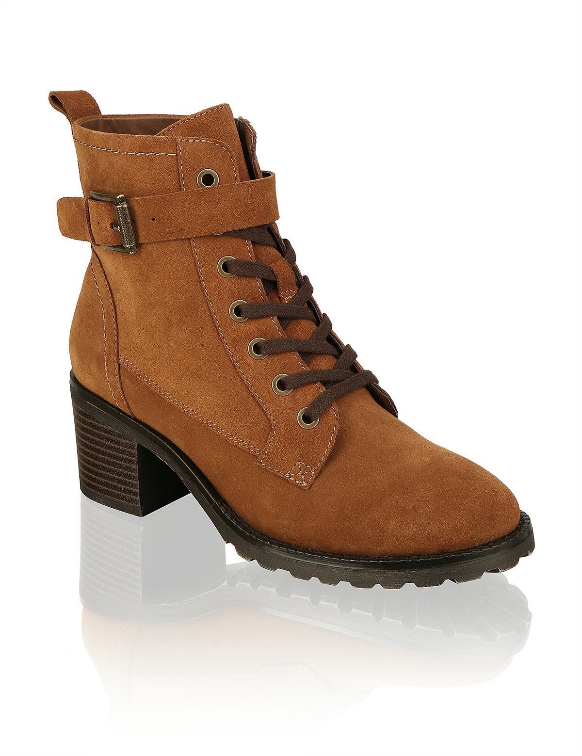 HUMANIC 53 Fraiche Veloursleder-Schnürstiefelette EUR 89,95 ab Mitte Oktober 1623617092