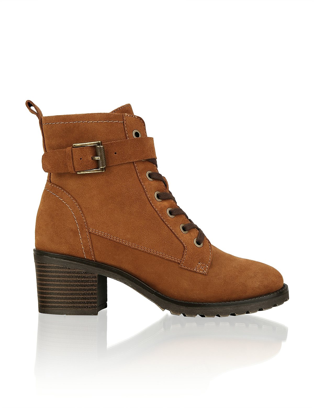 HUMANIC 54 Fraiche Veloursleder-Schnürstiefelette EUR 89,95 ab Mitte Oktober 1623617092