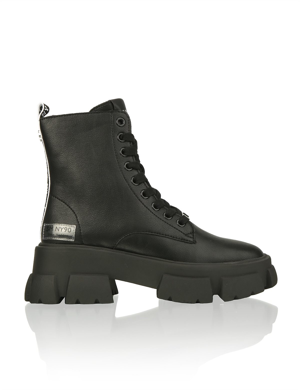 HUMANIC 04 Steve Madden Glattleder-Boot EUR 140 1643507220