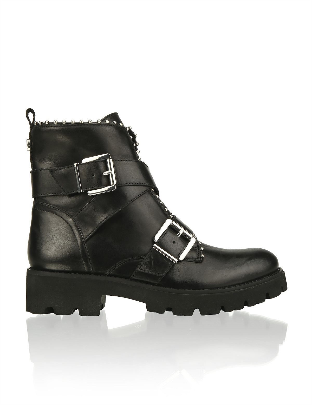 HUMANIC 48 Steve Madden Glattleder-Boot EUR 160 1643507230