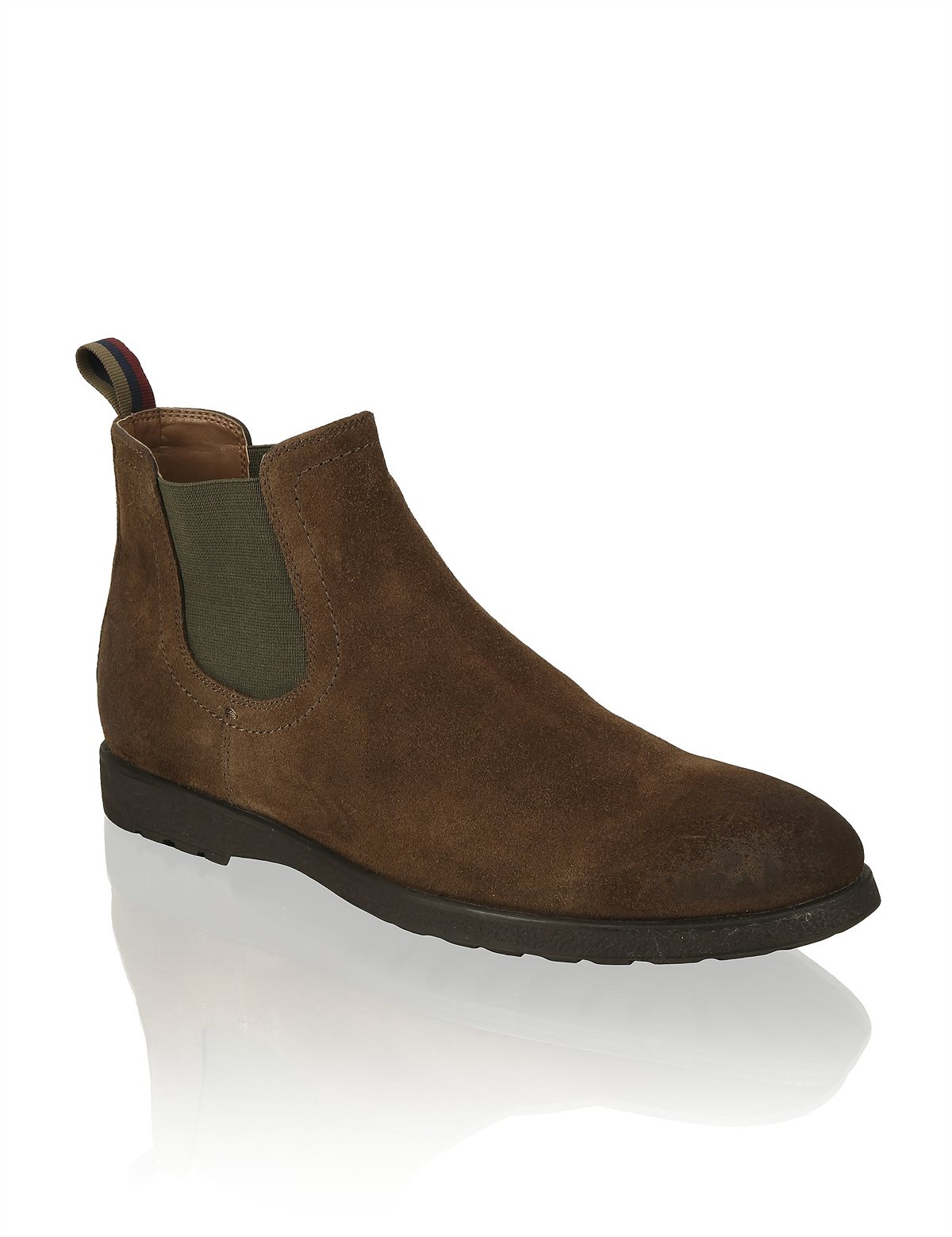 HUMANIC 11 Pat Calvin Veloursleder Chelsea Boot EUR 79,95 2113601492