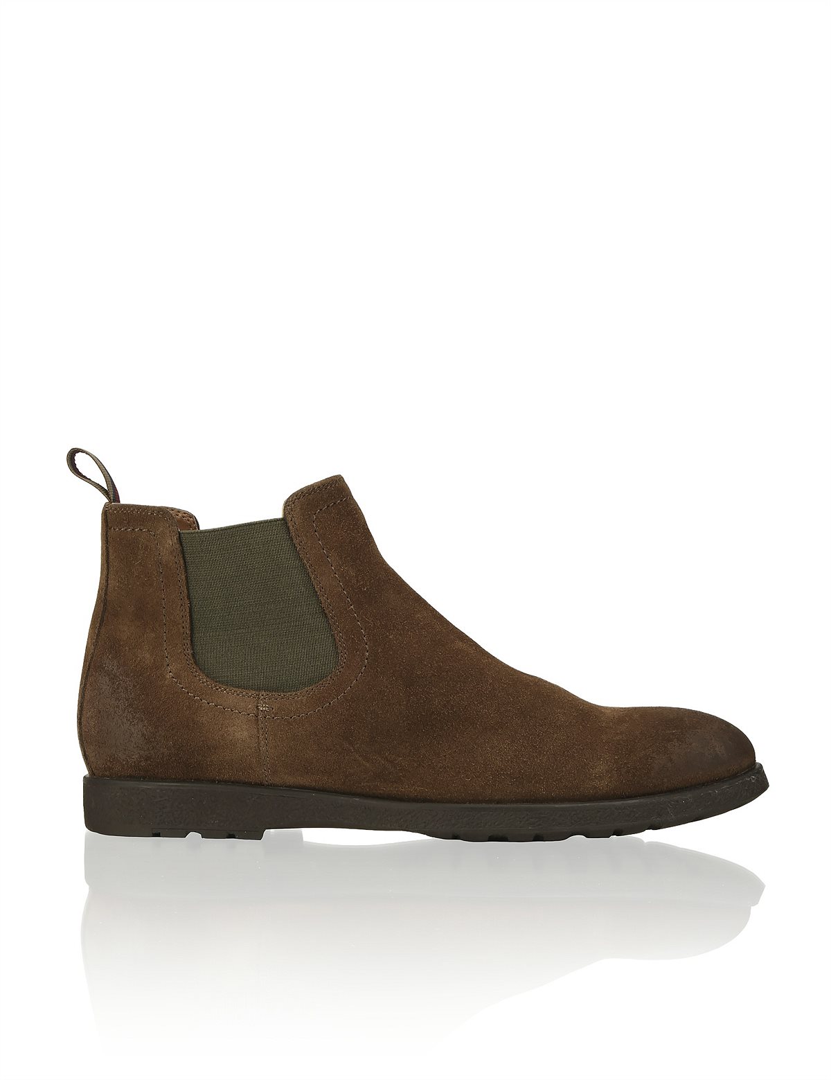 HUMANIC 12 Pat Calvin Veloursleder Chelsea Boot EUR 79,95 2113601492