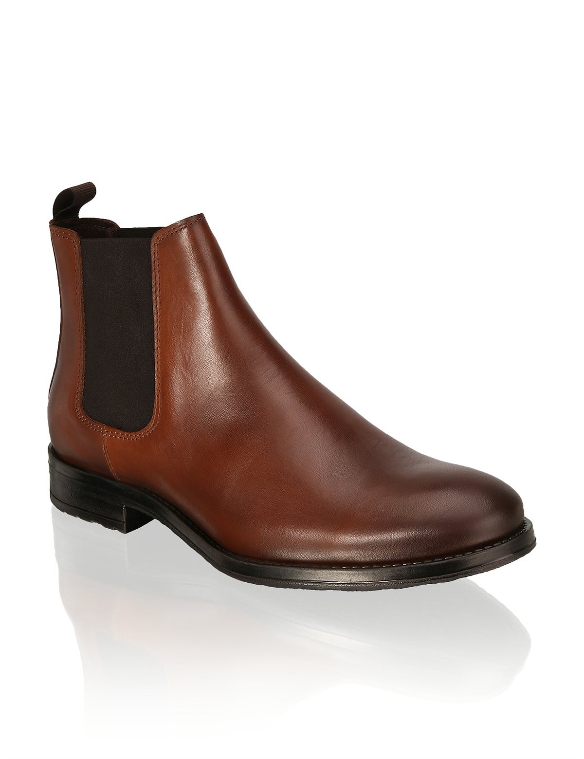 HUMANIC 19 Jack & Jones Glattleder Chelsea Boot EUR 99,95 2123606282