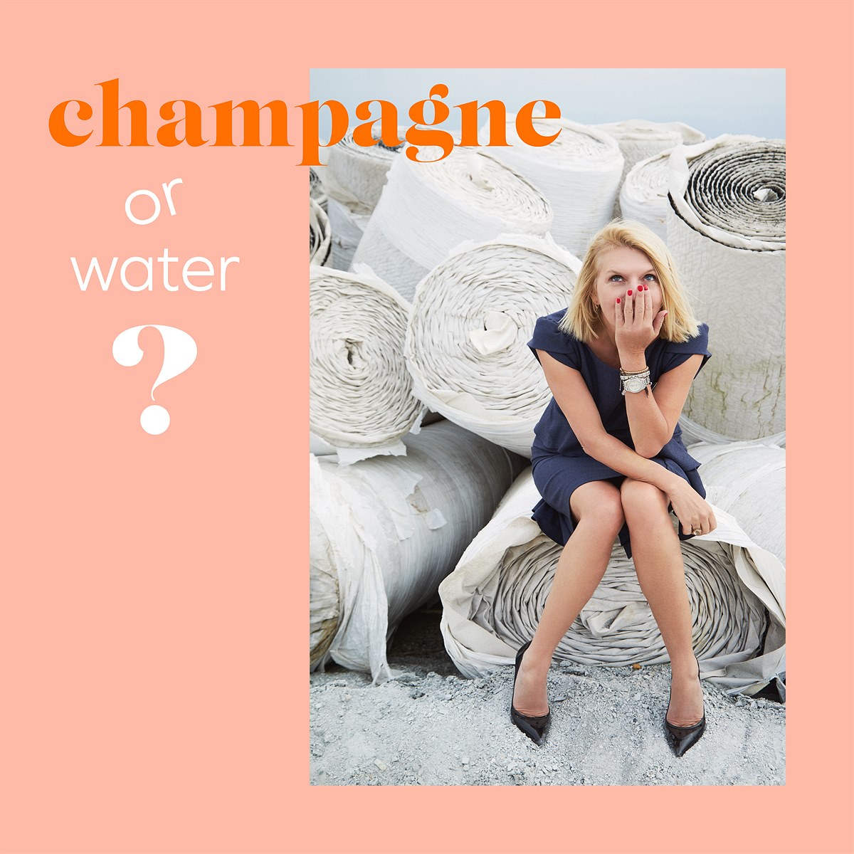 Champagne or Water - Cover