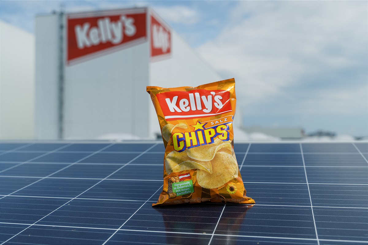 Kellys nützt Sonnenenergie