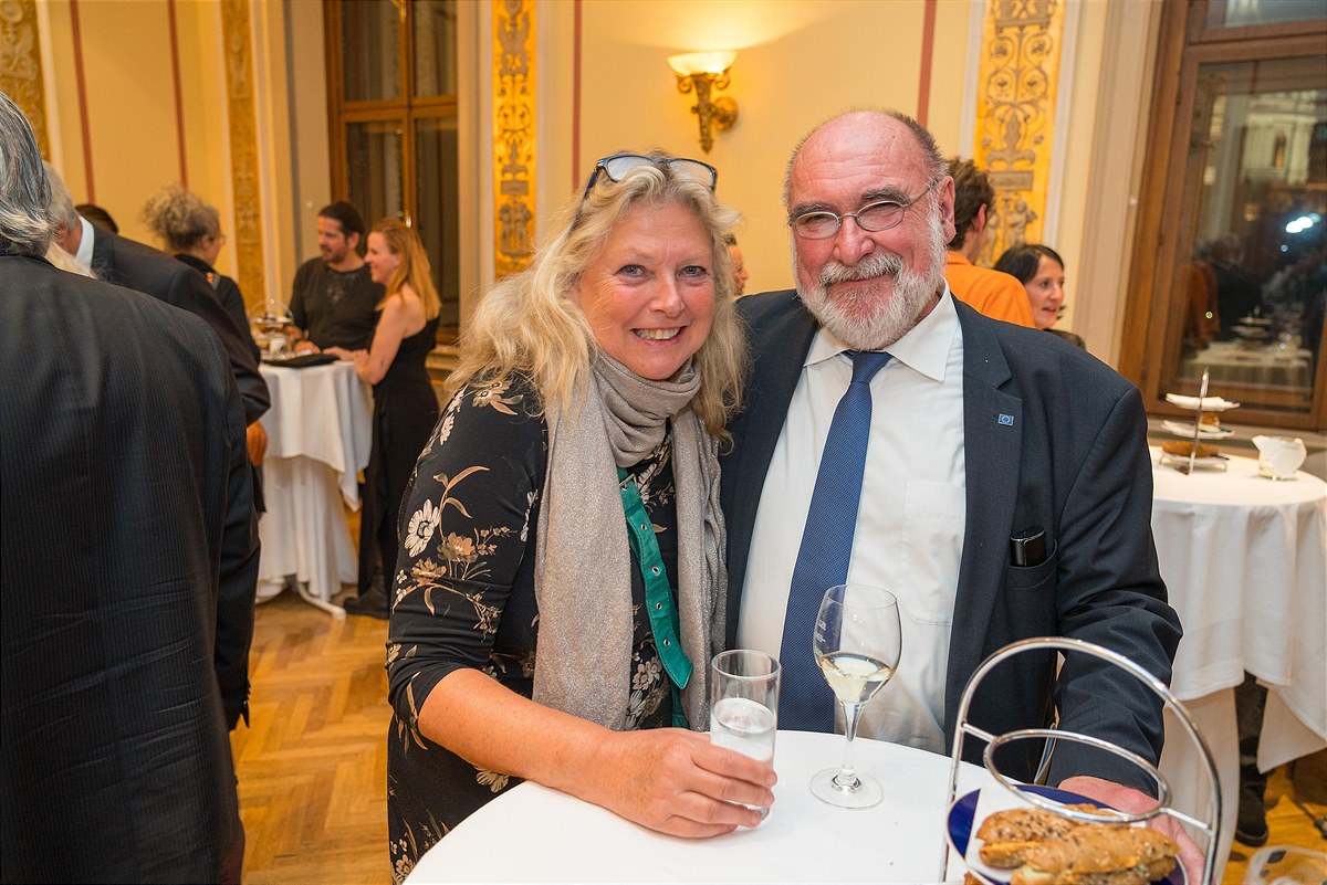 Prof. Peter Langer mit seiner Frau