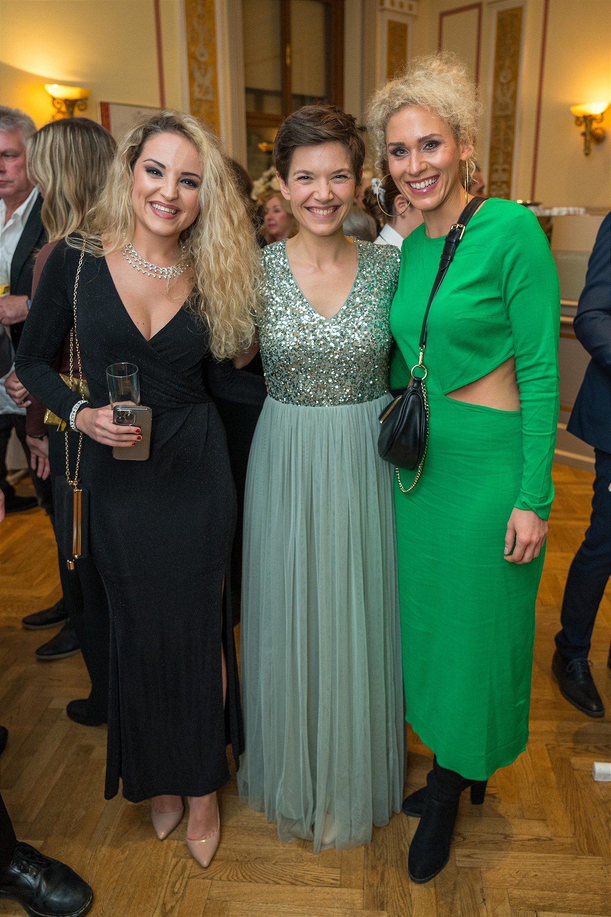 Musicalstars Dorina Garuci, Milica Jovanovic und Sabrina Weckerlin