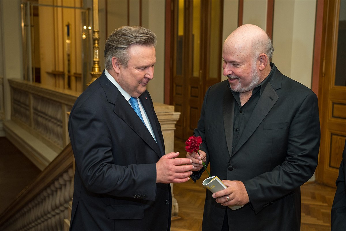 Dr. Michael Ludwig und Frank Wildhorn im Gespräch