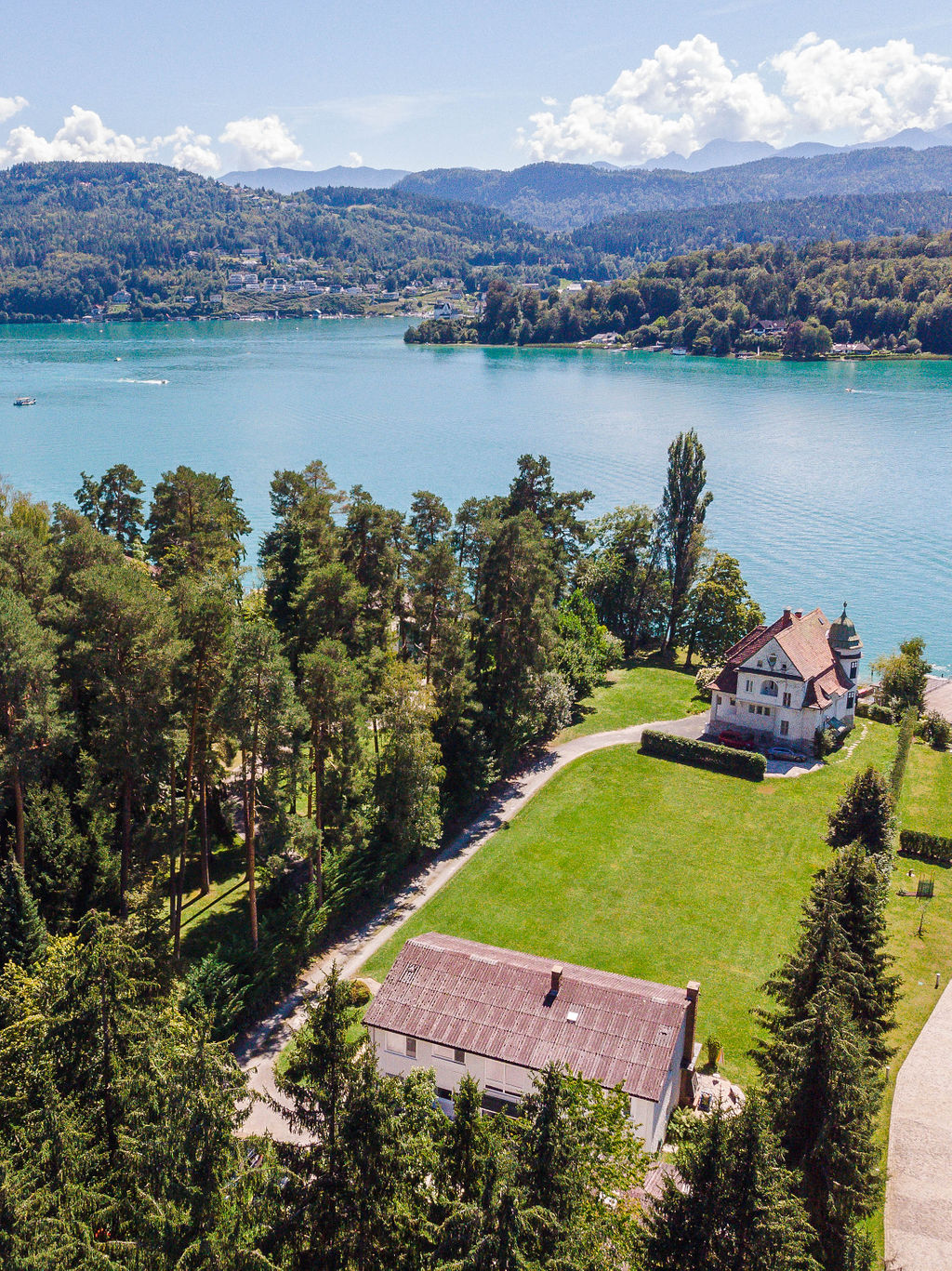 Parkanlage der Villa Eden am Wörthersee