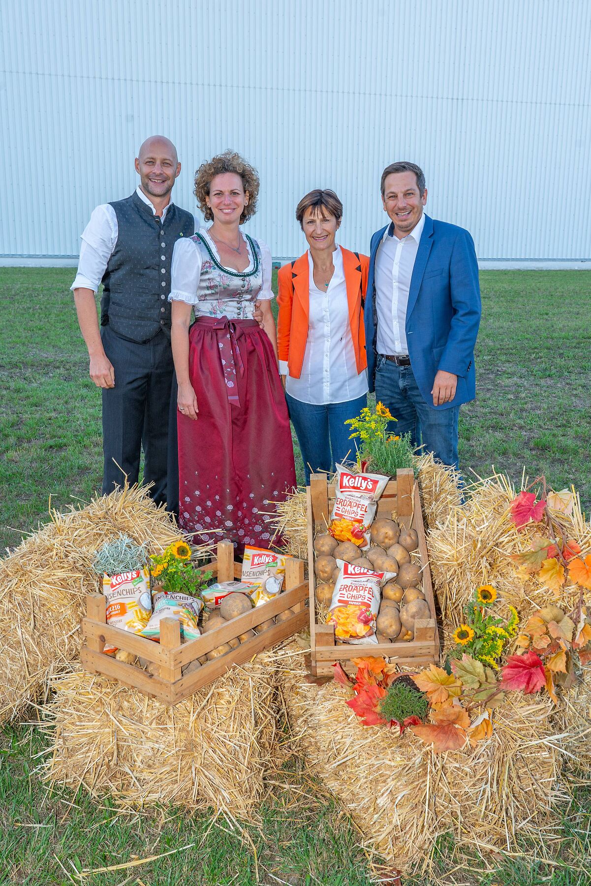 Hannes Royer, Petra Trimmel mit Claudia Dungl und Christian Hochleitner