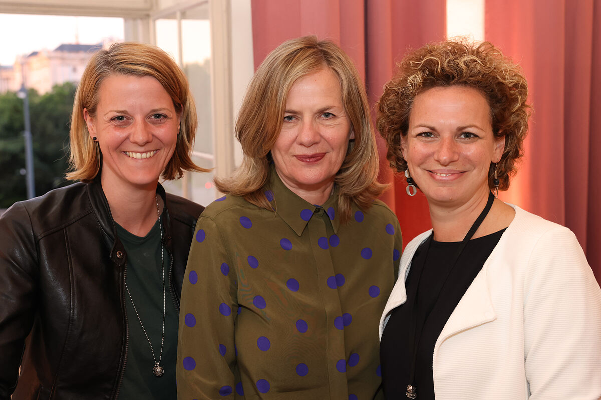 Anita Molzer, Bettina Leidl und Petra Trimmel