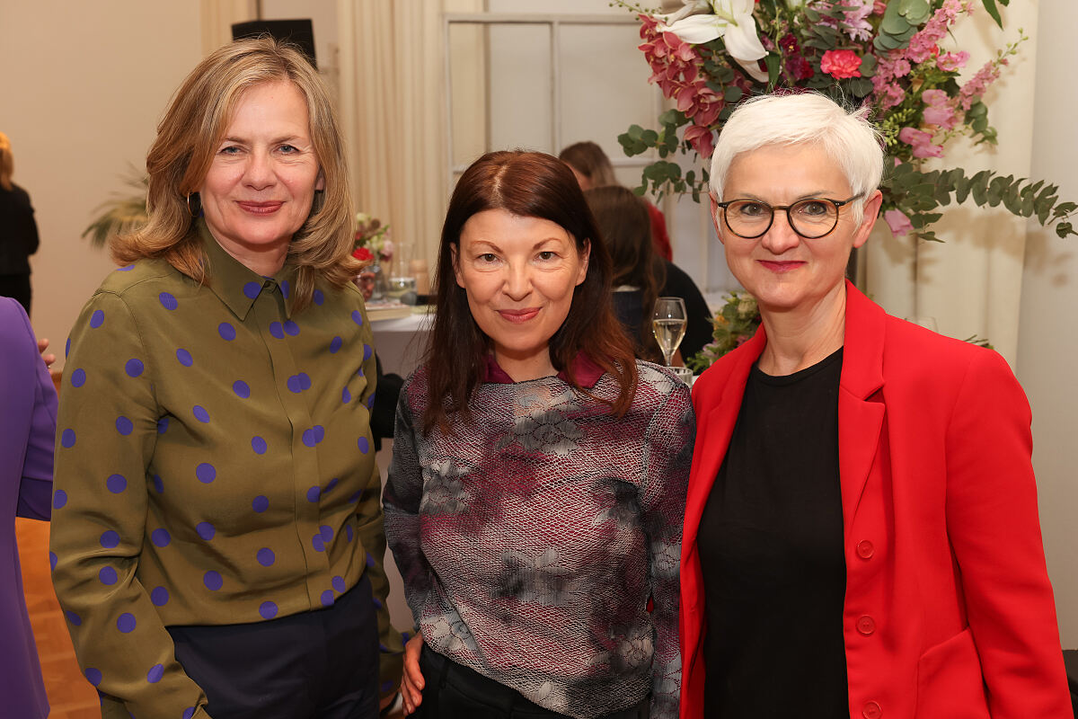 Bettina Leidl, Beate Thalberg und Maria Rösslhumer