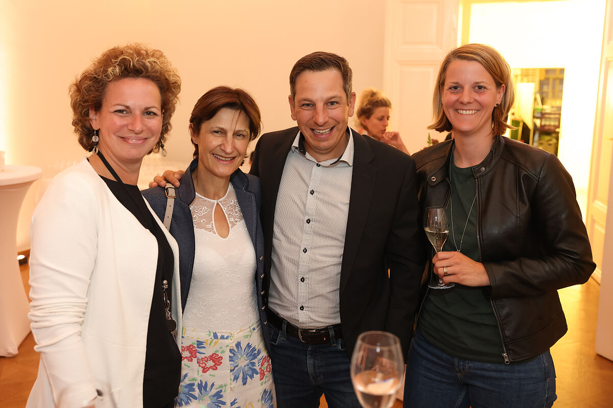 Petra Trimmel, Claudia Dungl-Hochleitner, Christian Hochleitner und Anita Molzer