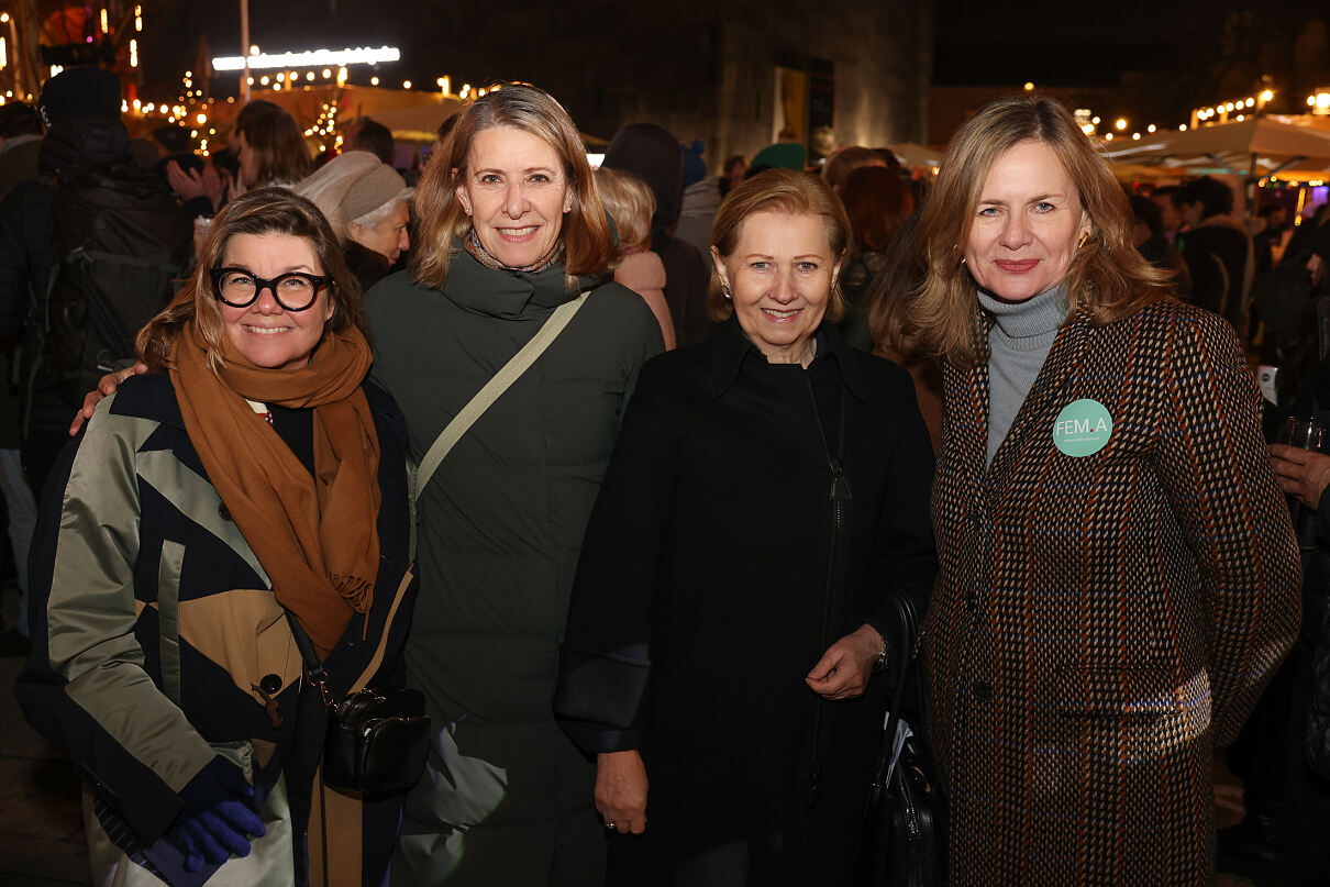 Lilli Hollein, Marijana Stoisits, Brigitte Jank, Bettina Leidl