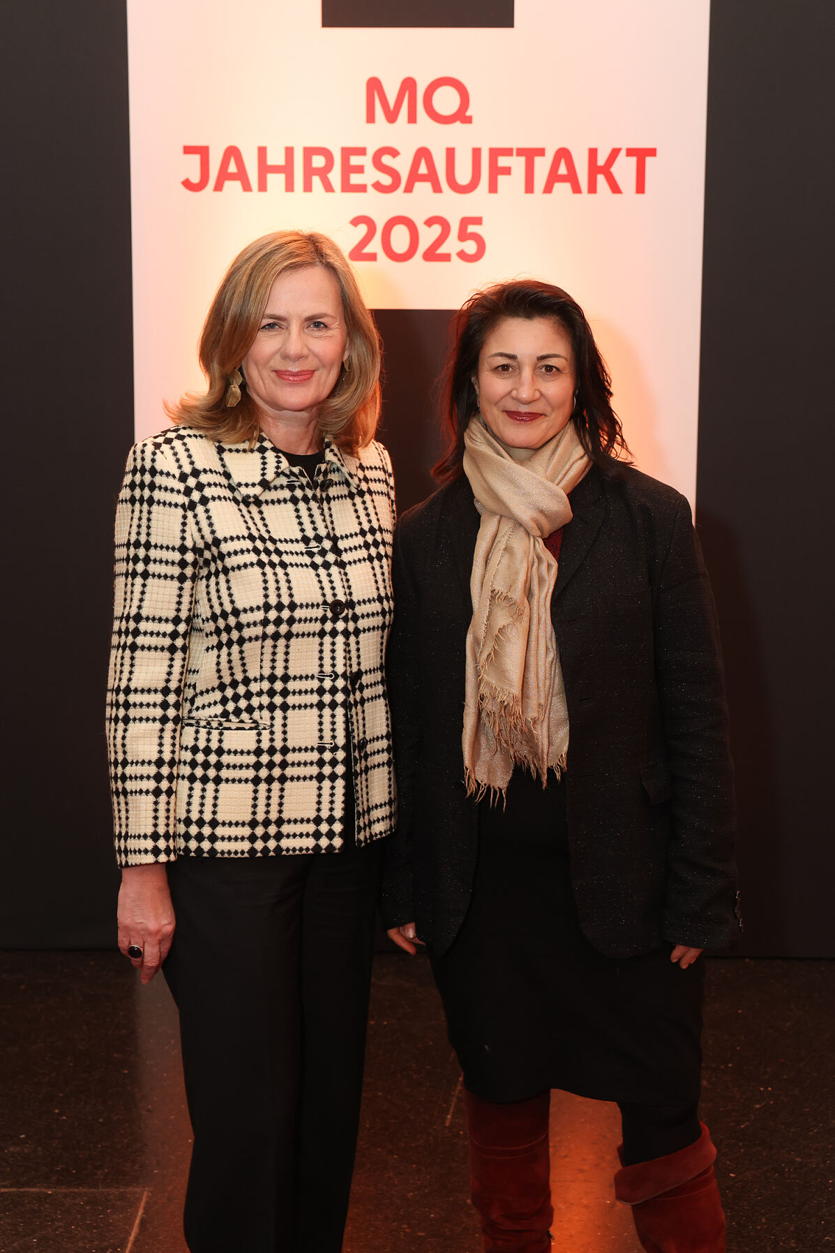 Bettina Leidl (Direktorin MQ), Veronika Kaup-Hasler (Kulturstadträtin Wien)