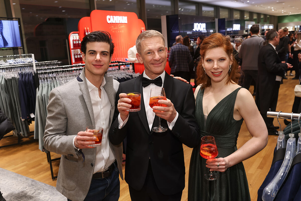 P&C Fashion-Night_Wien_Davide Dato, Andi Knoll und Teresa Vogl_c Katharina Schiffl