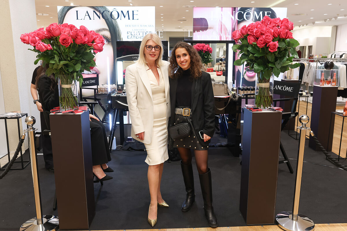 Liane Seitz und Anna Maehr (Lancôme)