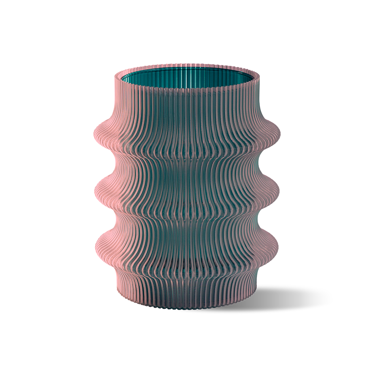  Glow Vase Rose Quartz