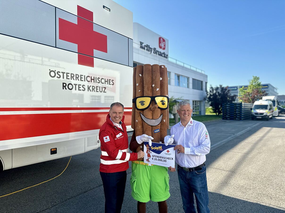 DI Peter Kaiser, Joe Soletti und Markus Marek