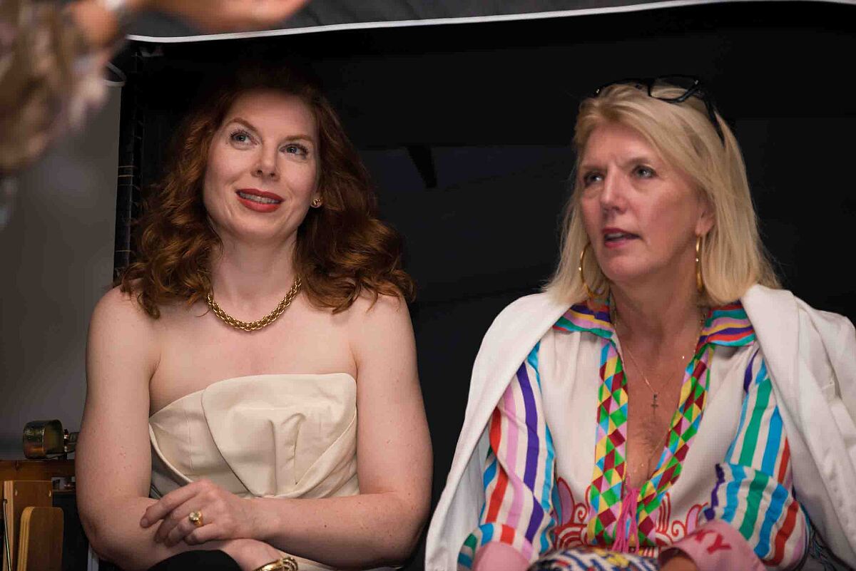 Teresa Vogl und Liane Seitz