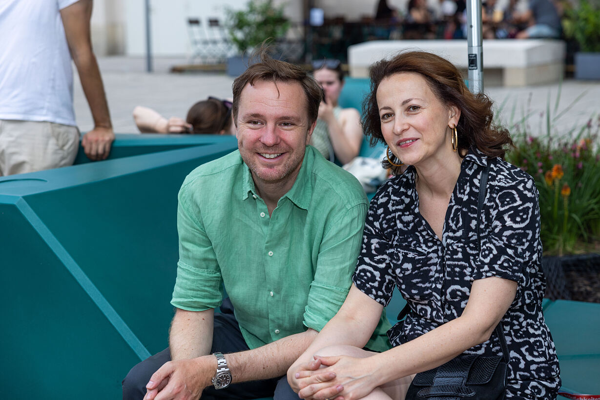 Christina Kaiser mit Ehemann