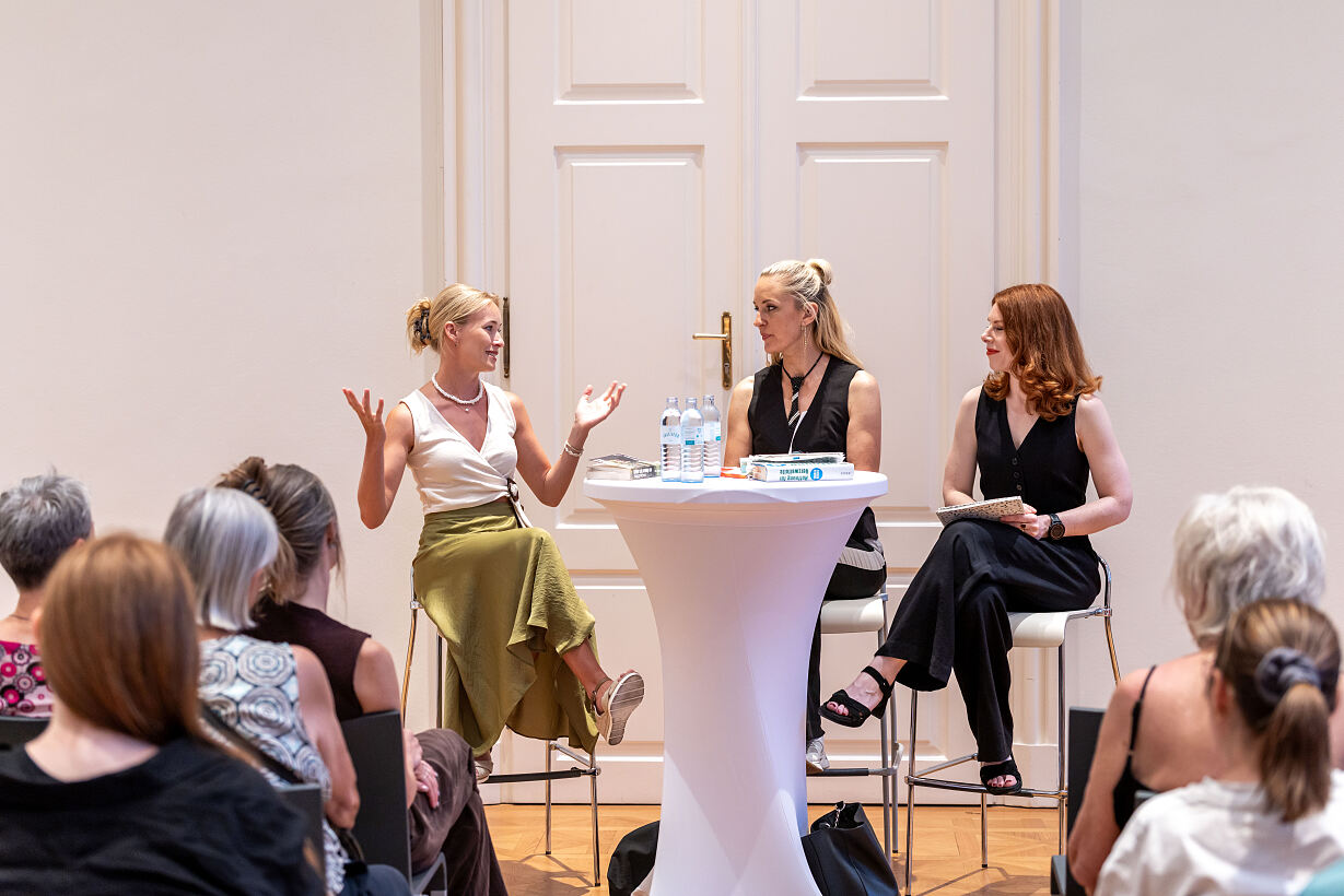 Valerie Huber, Lilian Klebow und Teresa Vogl