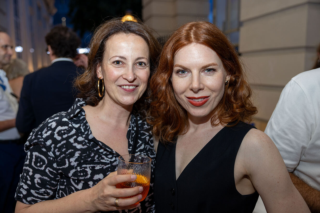 Christina Kaiser mit Teresa Vogl