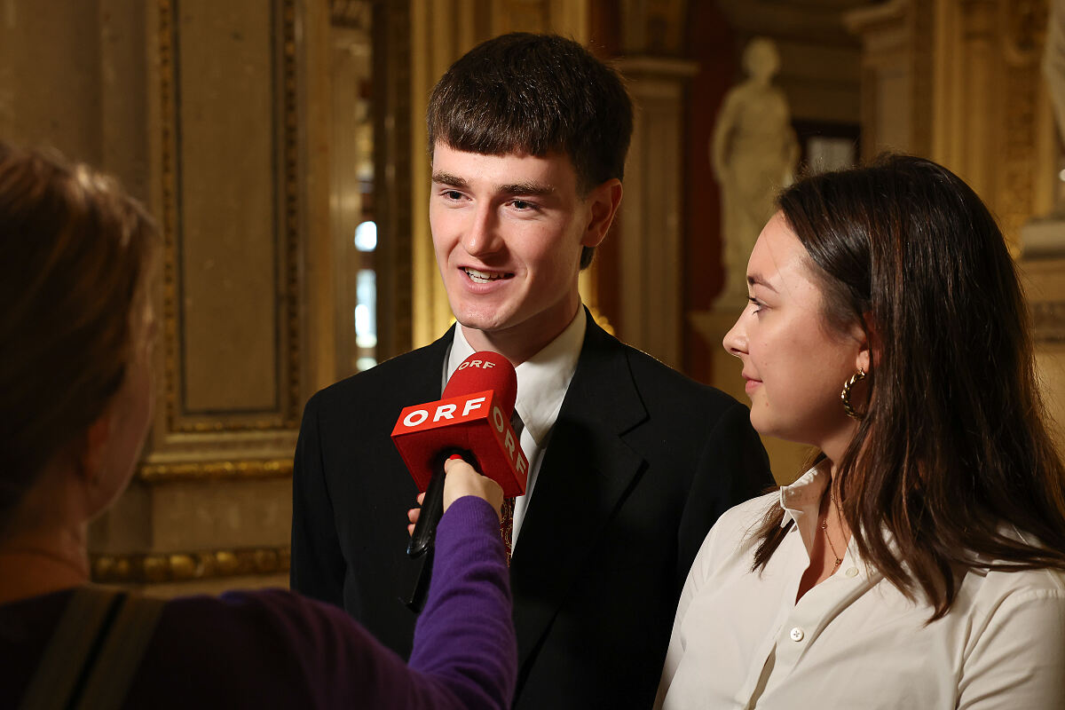 Adam Klestil, Helene Grabenwöger CreditKatharinaSchiffl