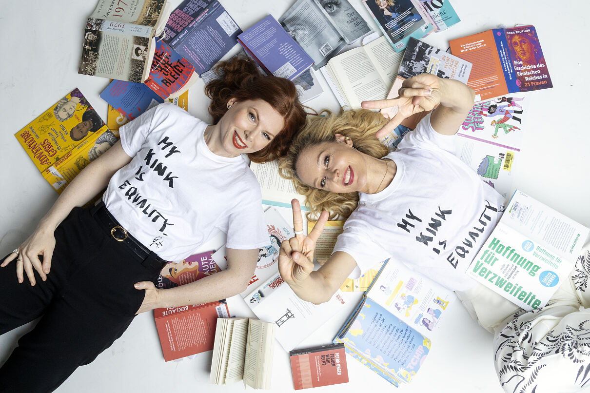 Teresa Vogl und Lilian Klebow