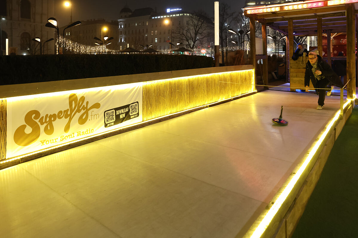 MQ Eisstockbahn in Kooperation mir Radio Superfly