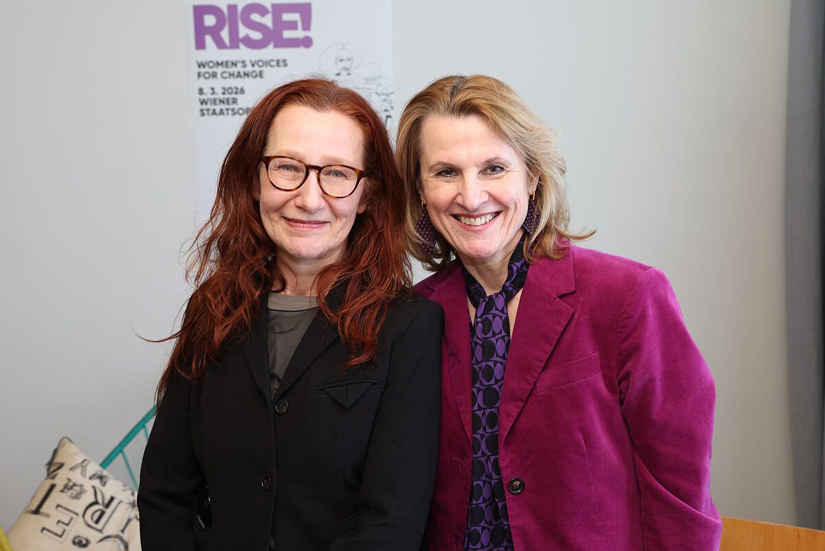 Edith Meinhart und Michaela Ernst