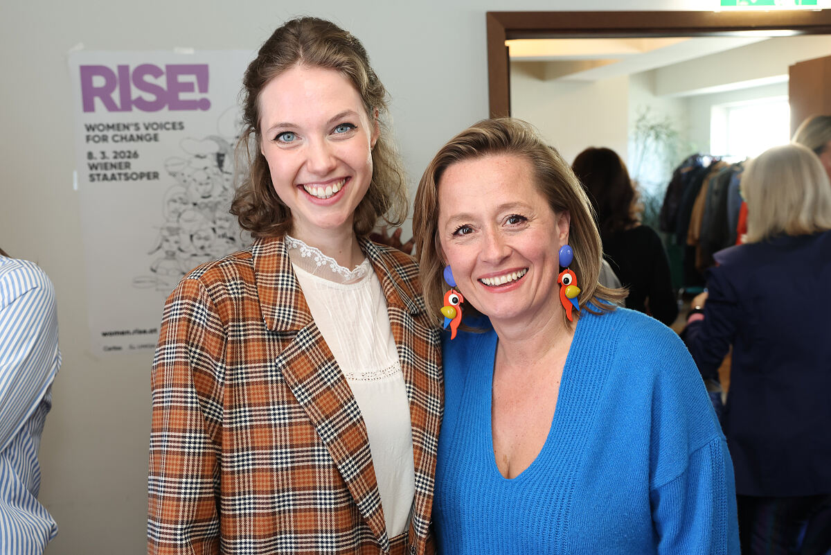 Ella Feldmeier und Anika Vavic